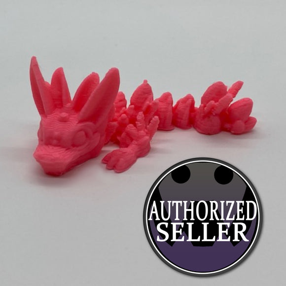 Baby Easter, Majestic 3D-Printed Dragon Fidget Toy – Articulated and Eye-Catching!