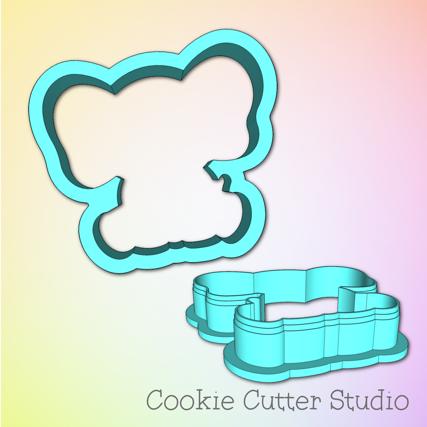 Elephant Cookie Cutter