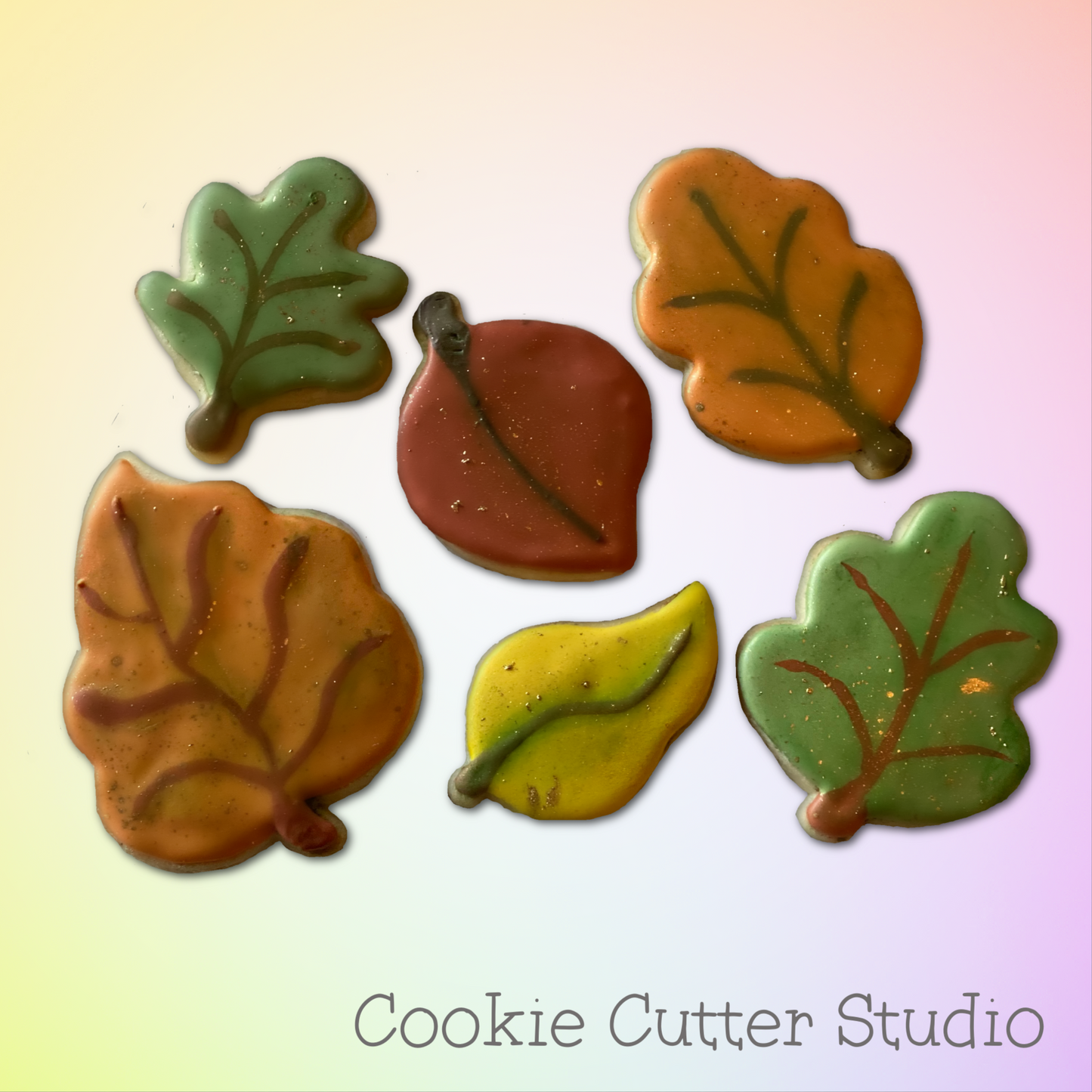 Fall Leaf Cookie Cutter Set
