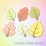 Fall Leaf Cookie Cutter Set