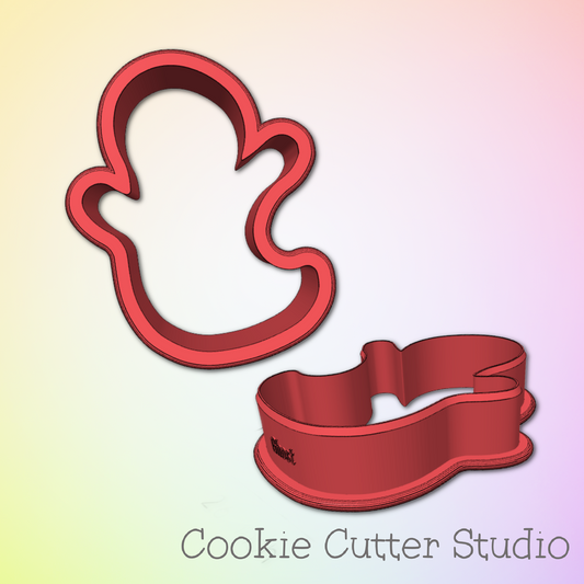 Ghost Cookie Cutter STL File | Digital Download Only | 5 Sizes