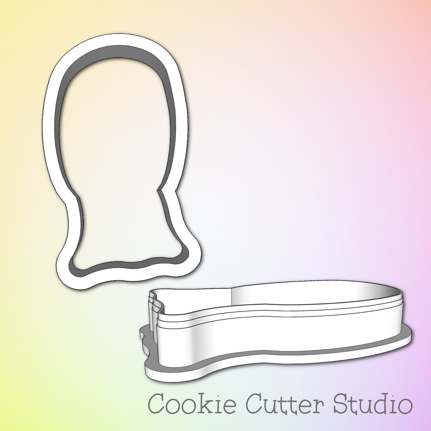Boo Ghost Cookie Cutter Set, Halloween Cookie Cutters