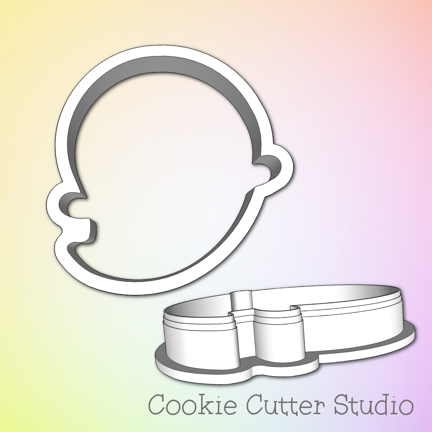 Ghost Cookie Cutter, Halloween Cookie Cutter