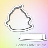 Chubby Ghost Cookie Cutter, Halloween Cookie Cutter