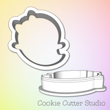 Girl Ghost Cookie Cutter, Halloween Cookie Cutter