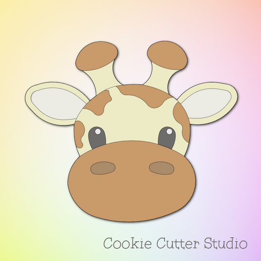 Classic Giraffe Head Cookie Cutter