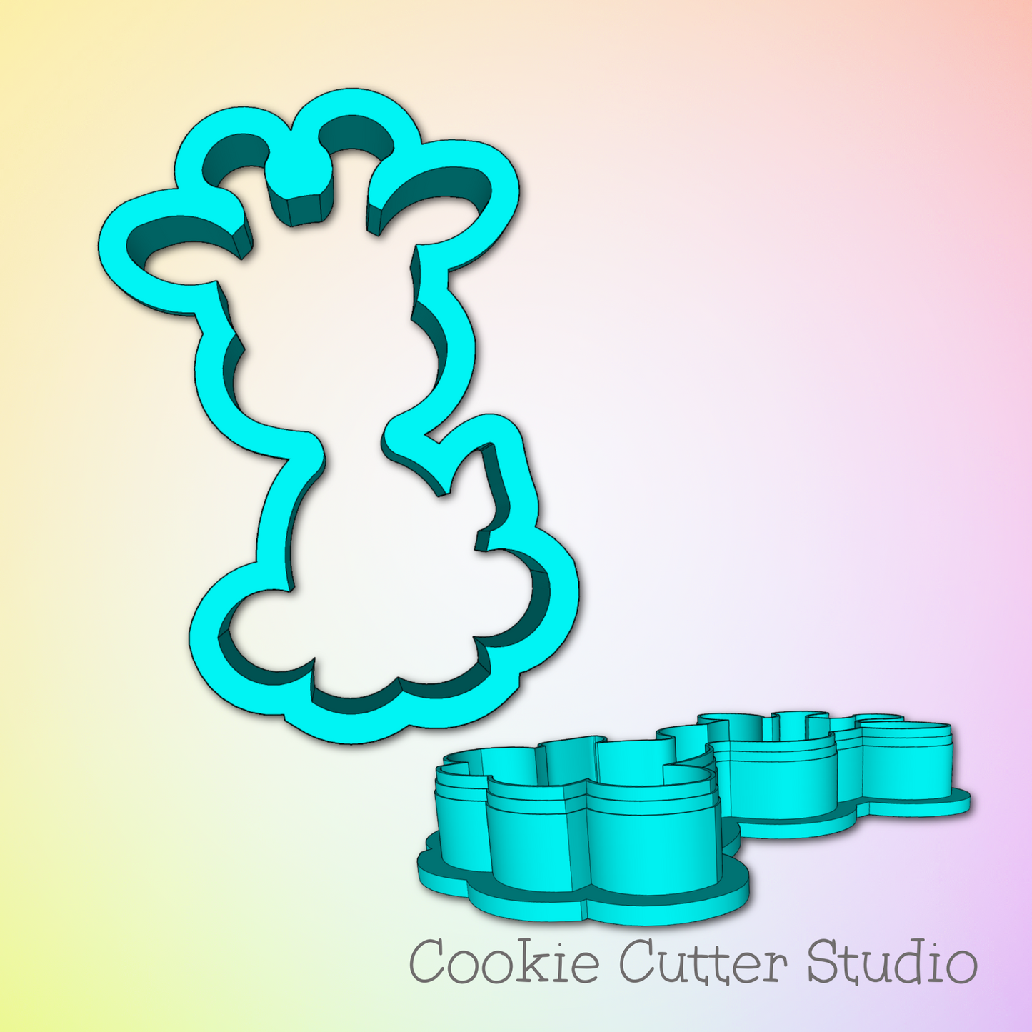 Classic Giraffe Full Body Cookie Cutter