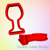 Wine Glass Cookie Cutter