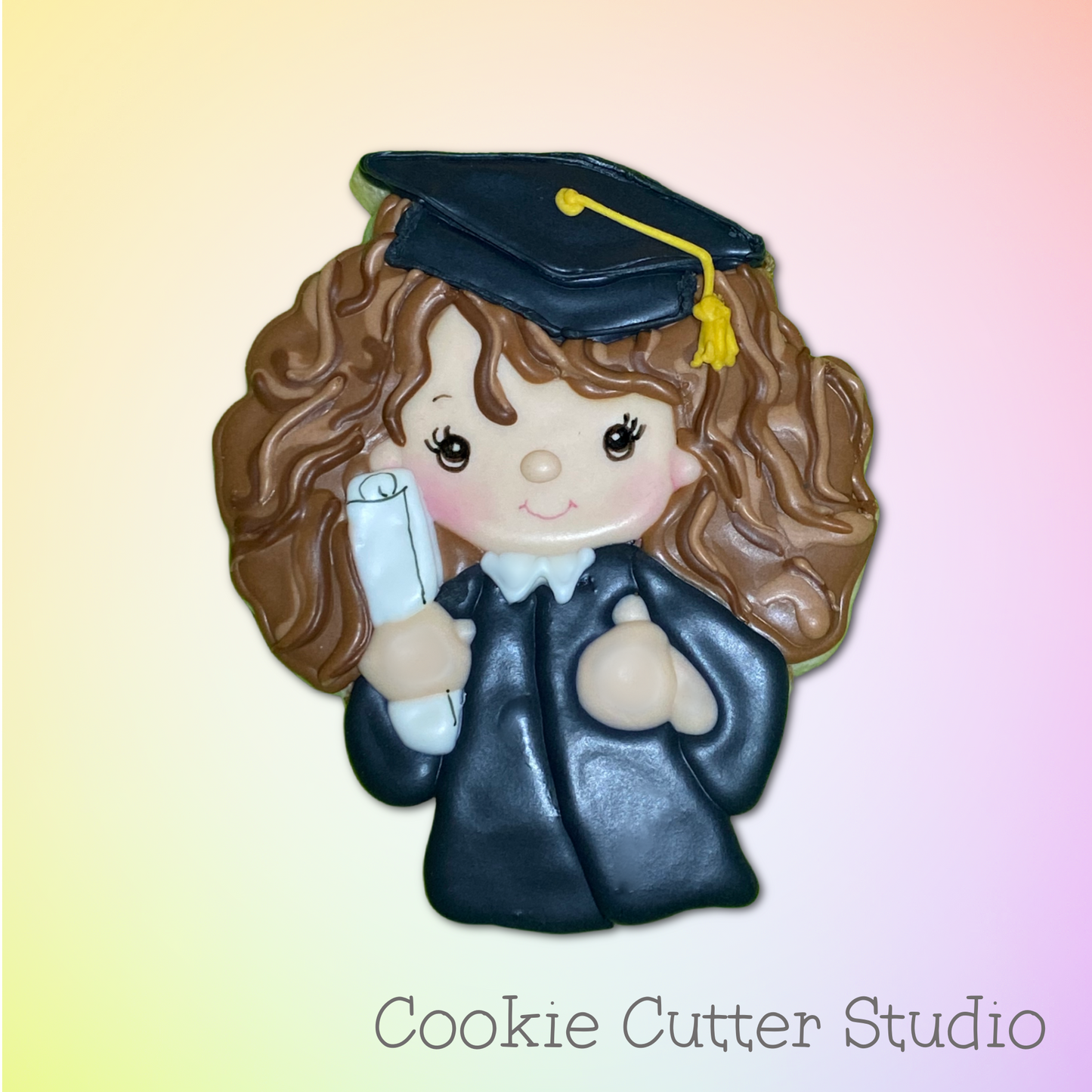 Graduation Girl Cookie Cutter