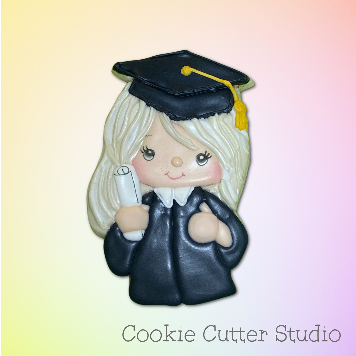 Graduation Girl Cookie Cutter