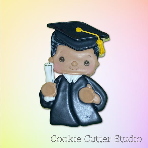 Graduation Boy Cookie Cutter