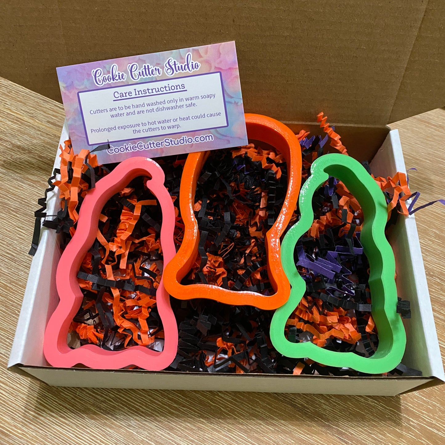 Boo Ghost Cookie Cutter Set, Halloween Cookie Cutters