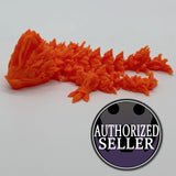 Baby Jellyfish Dragon, Majestic 3D-Printed Dragon Fidget Toy – Articulated and Eye-Catching!