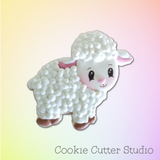 Lamb Cookie Cutter, Sheep Cookie Cutter