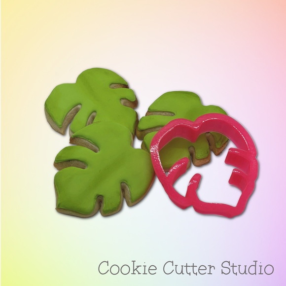 Tropical Leaf Cookie Cutter, Jungle Cookie Cutters