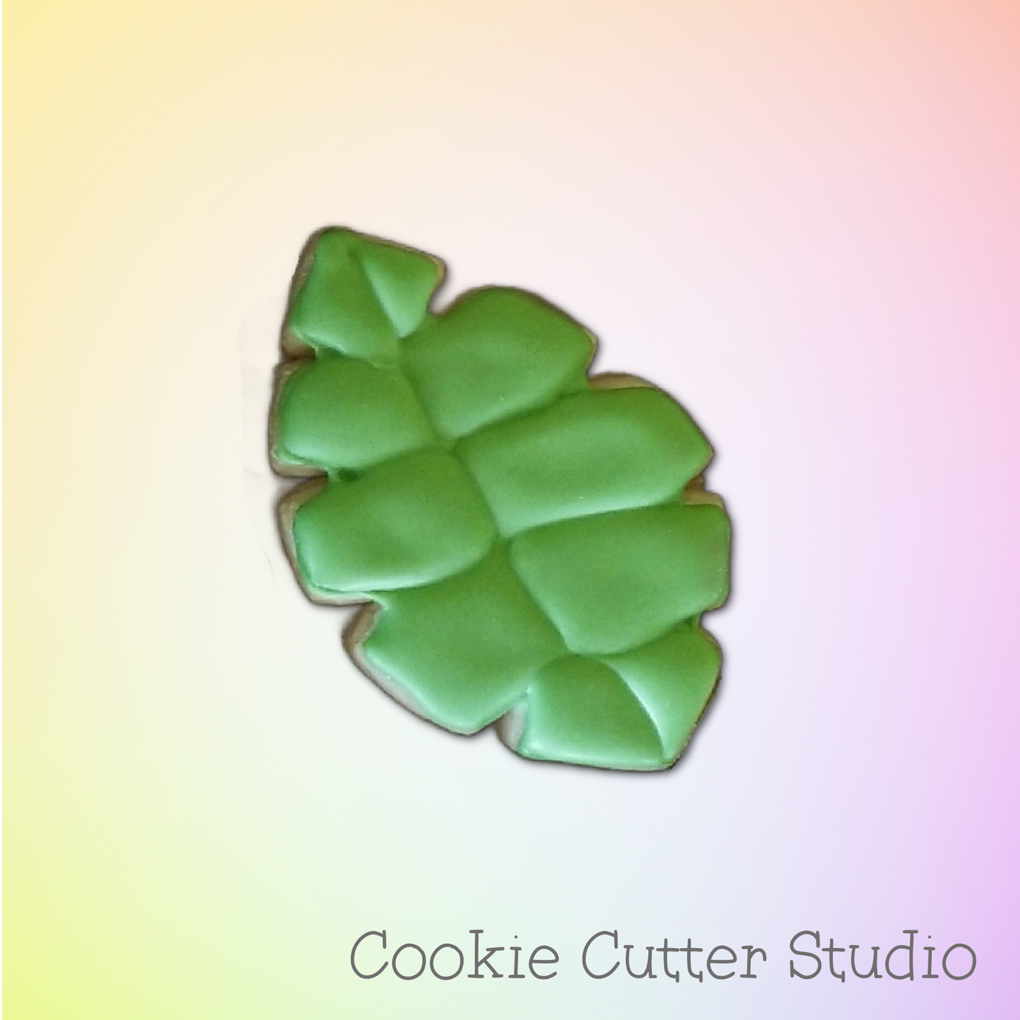 Tropical Leaf Cookie Cutter, Jungle Cookie Cutters