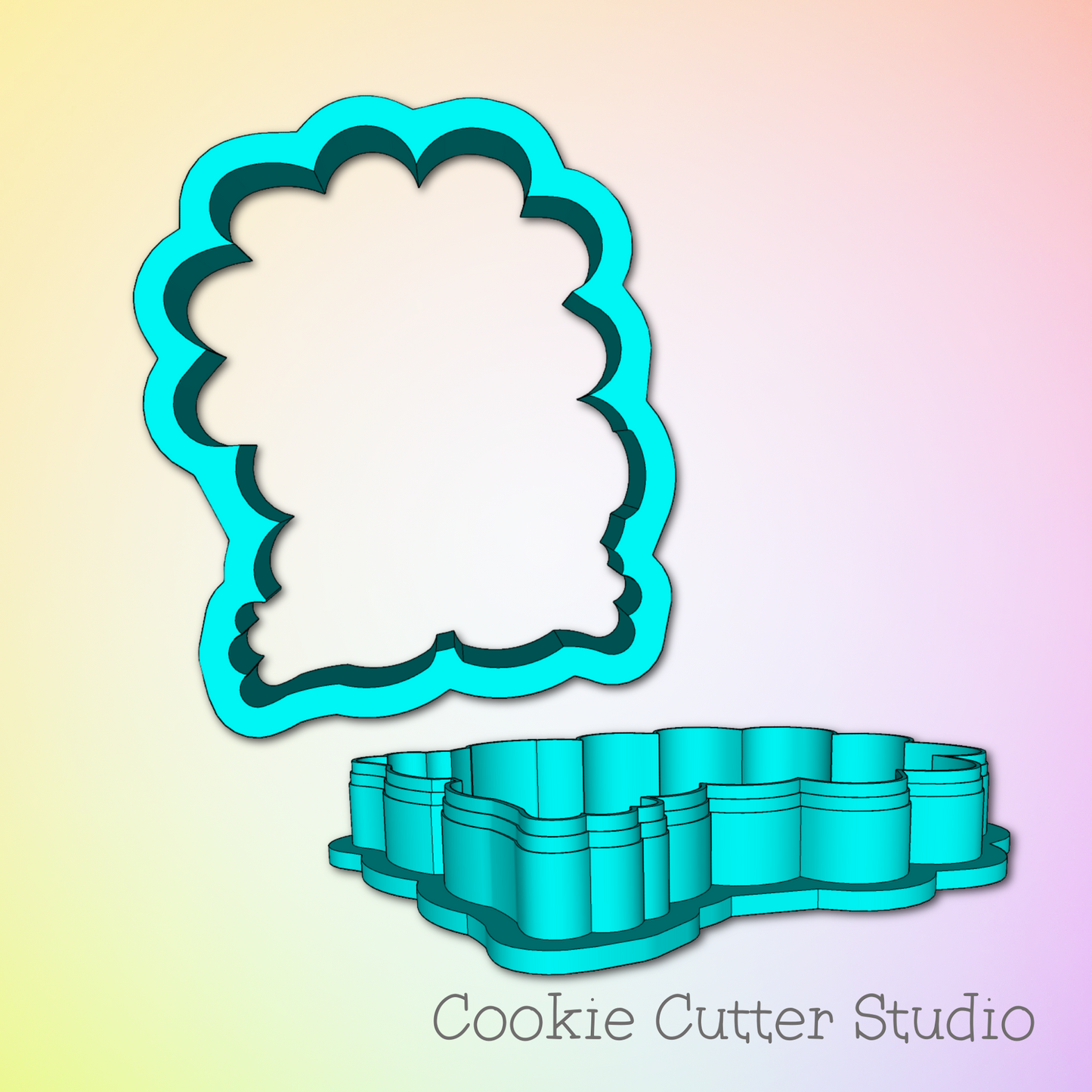 Classic Lion Full Body Cookie Cutter