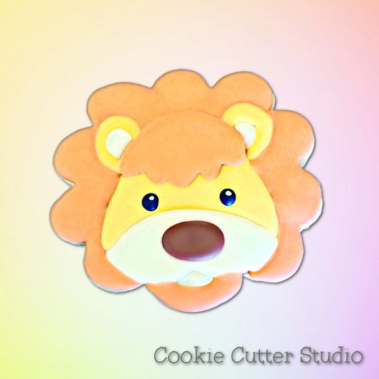 Classic Lion Head Cookie Cutter