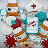 Medical Theme Cookies 