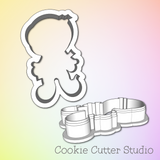Mummy Boy Cookie Cutter, Halloween Cookie Cutter