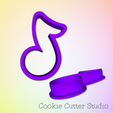 Music Note Cookie Cutter