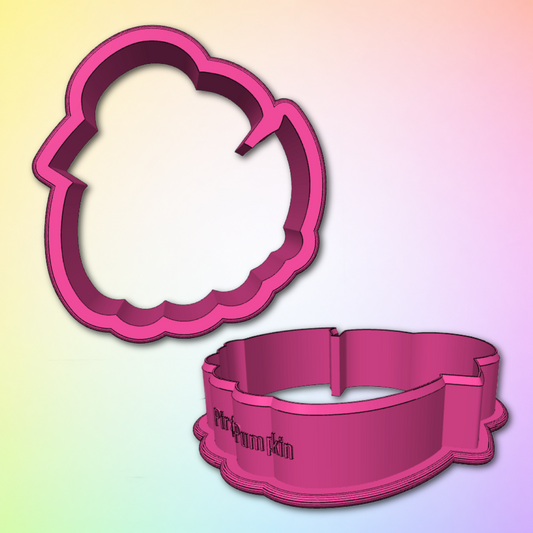 Pirate Pumpkin Cookie Cutter STL File | Digital Download Only | 5 Sizes