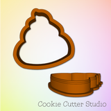 Poop Emoji Cookie Cutter, Potty Cookie Cutters