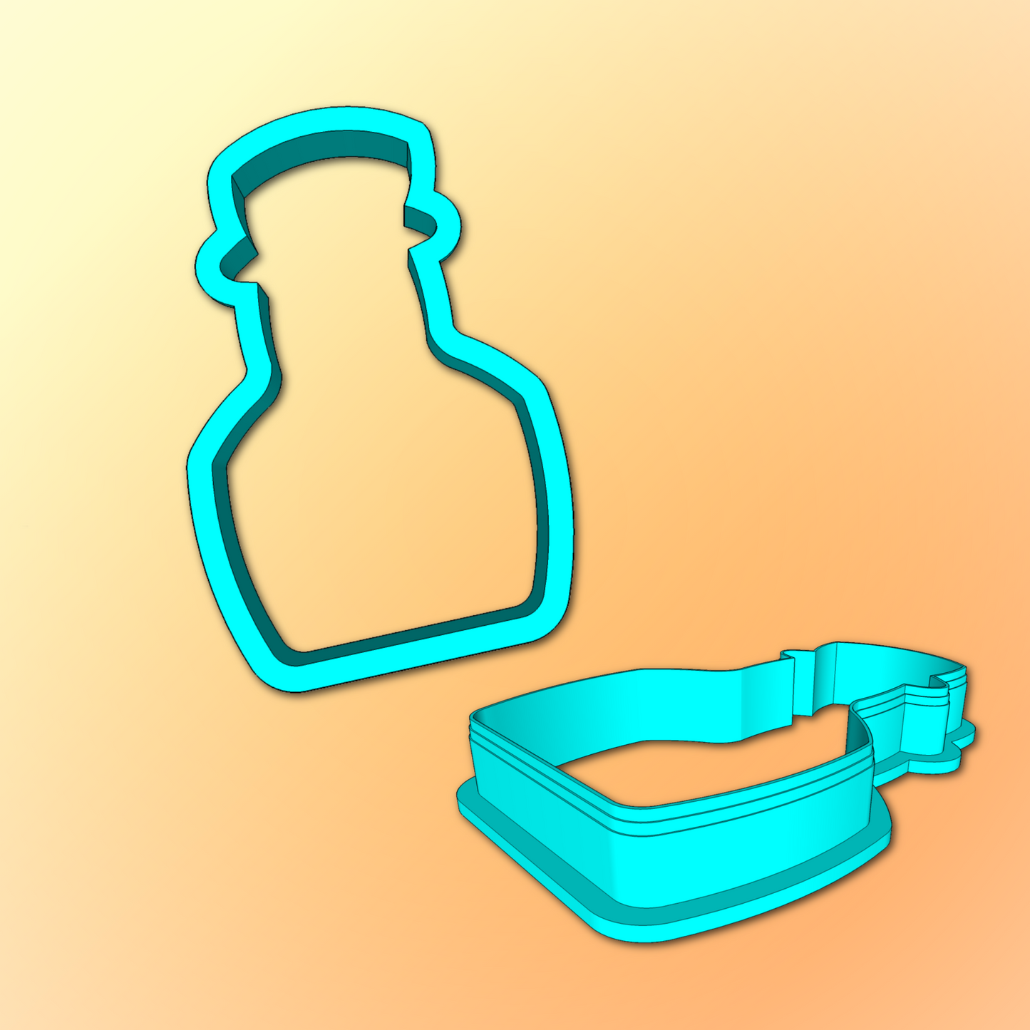 Potion Bottle Cookie Cutter Set, Halloween Cookie Cutters