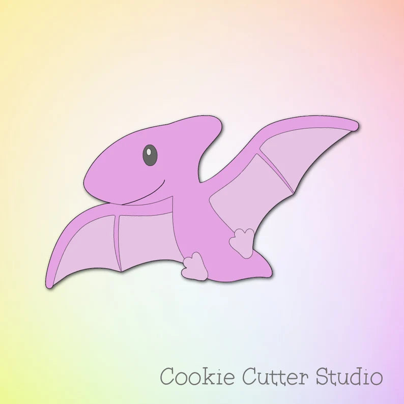 Pterodactyl Cookie Cutter, Dinosaur Cookie Cutter