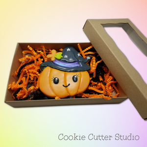 Witch Pumpkin Cookie Cutter, Halloween Cookie Cutter