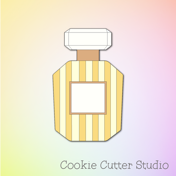 Perfume Bottle Cookie Cutter, Potion Bottle Cookie Cutter