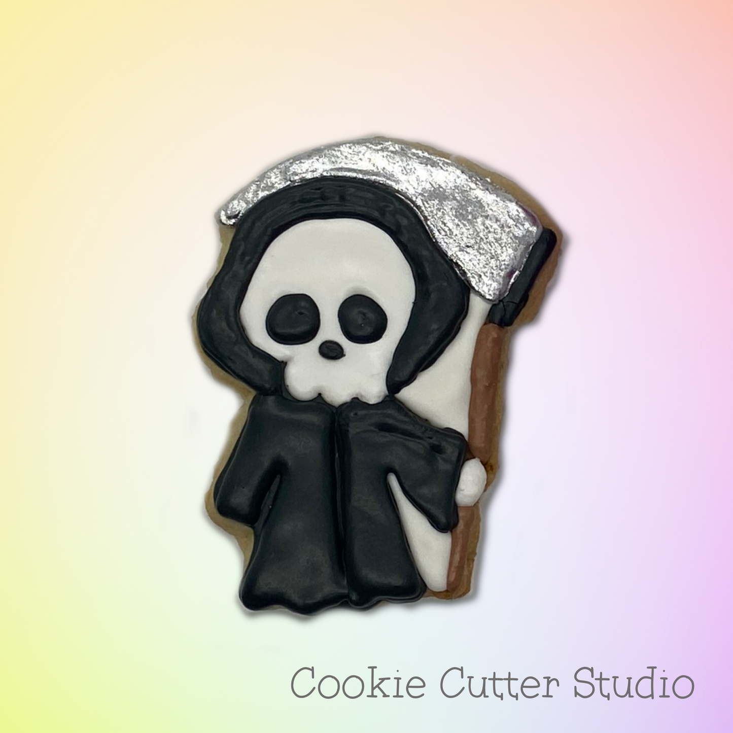 Grim Reaper Cookie Cutter, Halloween Cookie Cutter