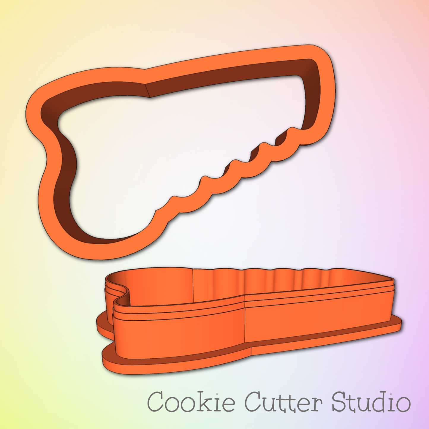 Saw Tool Cookie Cutter - Tool Themed Cookie Cutter for DIY-Themed Treats