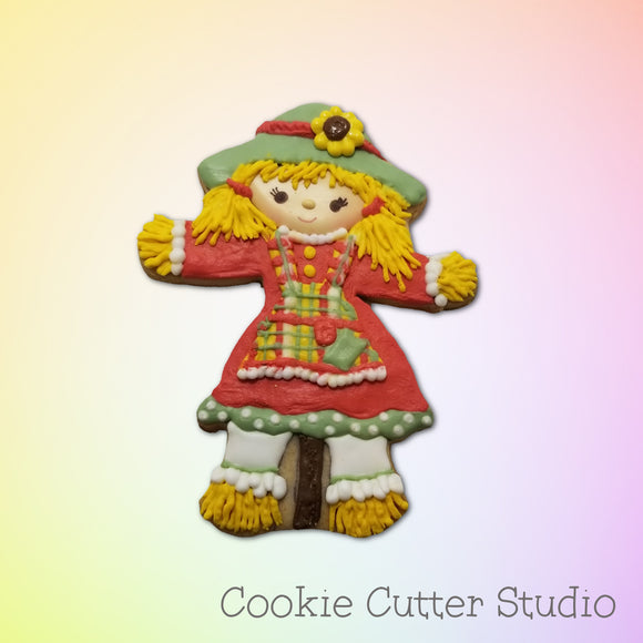 Scarecrow Cookie Cutter, Thanksgiving Cookie Cutters, Autumn Cookie Cutter