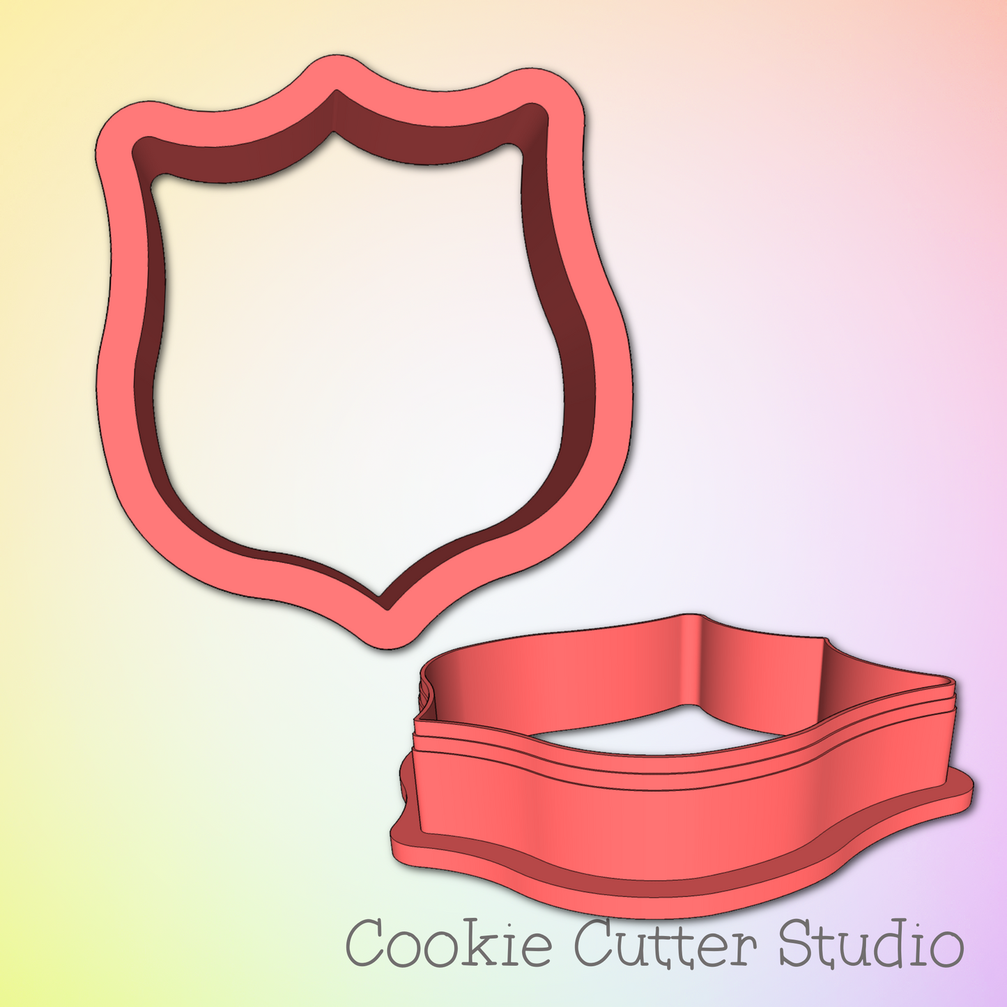 Shield Cookie Cutter