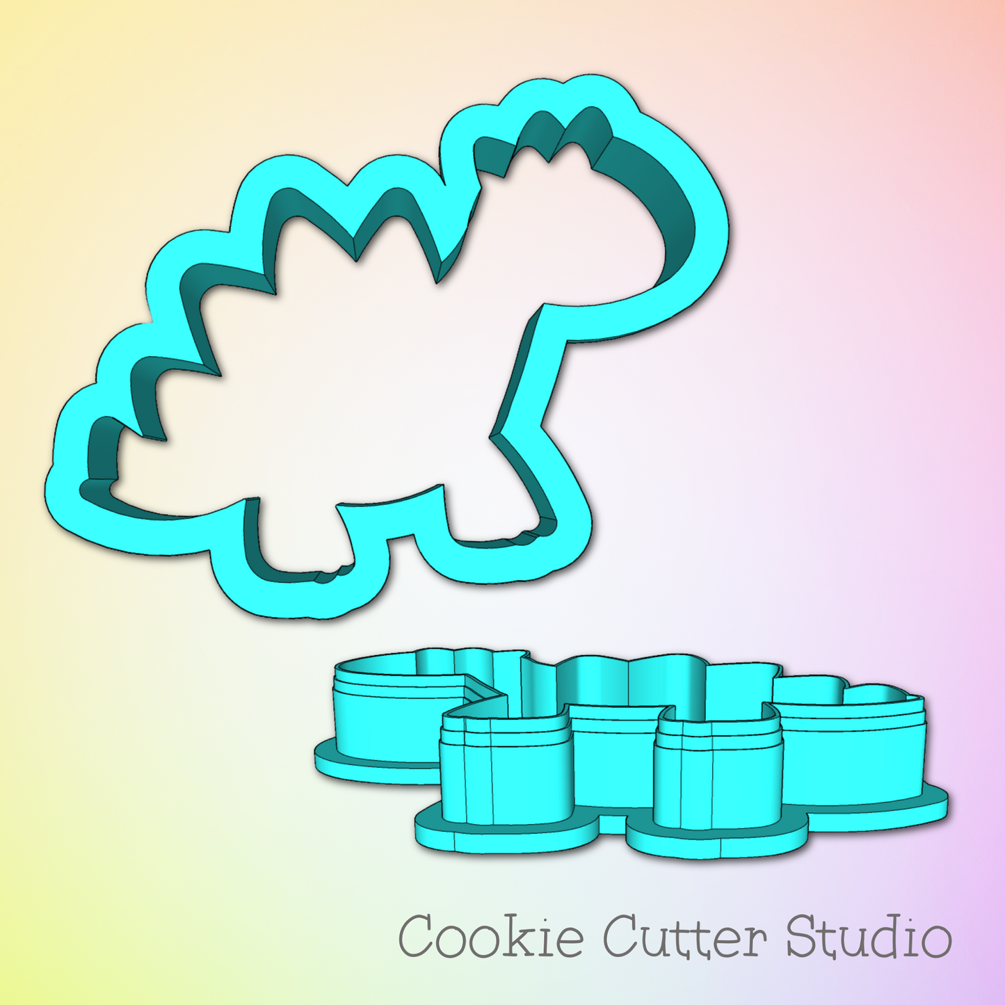 Baby Stegosaurus Cookie Cutter