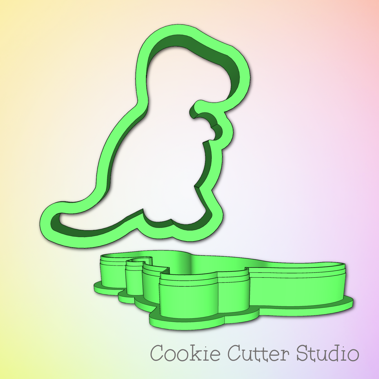 T Rex Cookie Cutter, Dinosaur Cookie Cutter