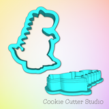 T Rex Cookie Cutter, Dinosaur Cookie Cutter