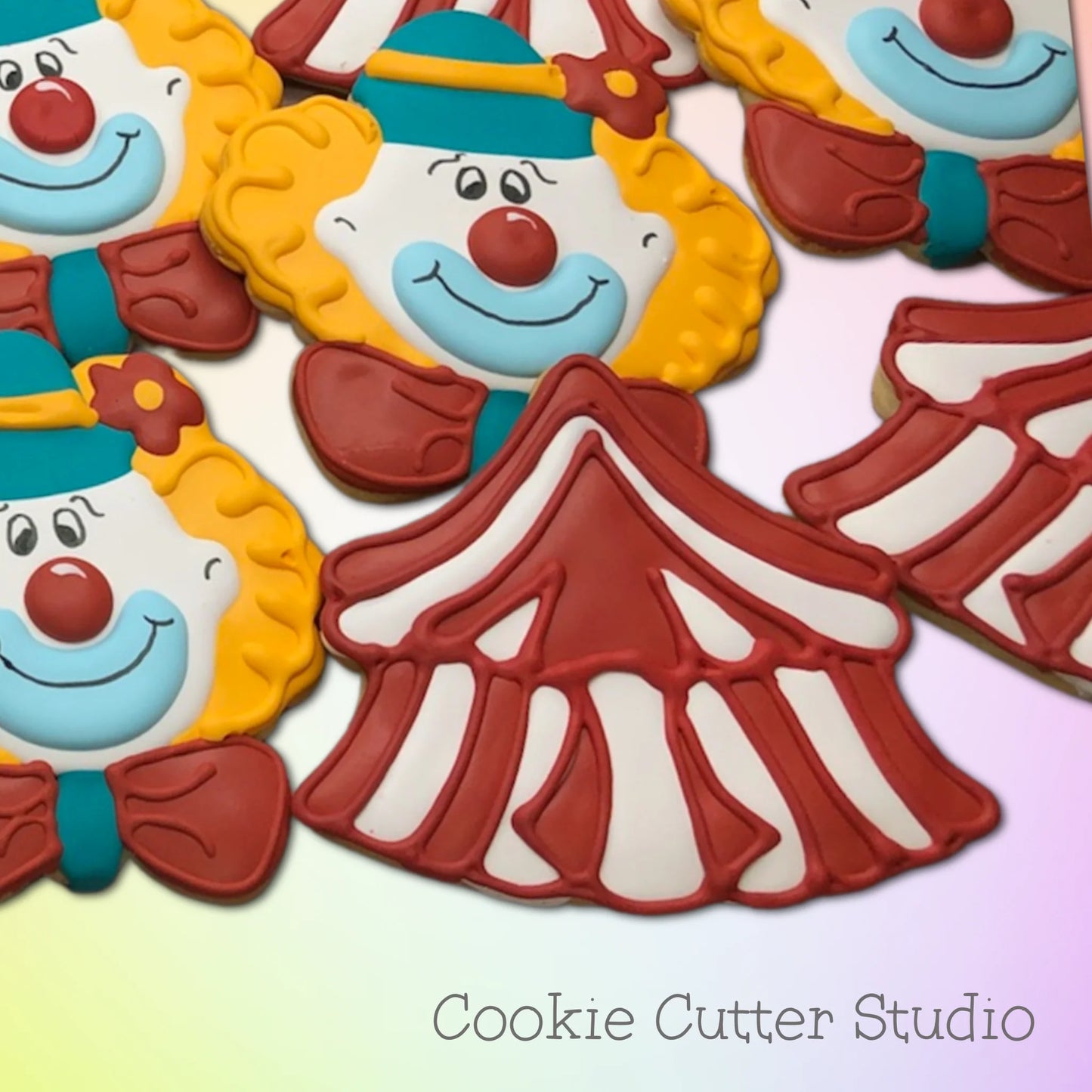 Circus Tent Cookie Cutter