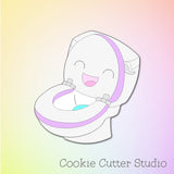 Toilet Cookie Cutter, Potty Cookie Cutters