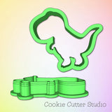 Trex Cookie Cutter, Dinosaur Cookie Cutter