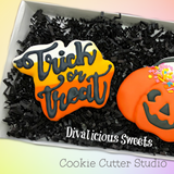 Trick or Treat Cookie Cutter, Halloween Cookie Cutters