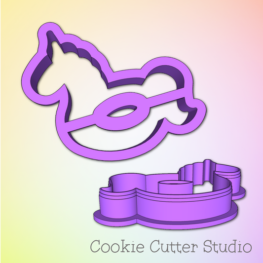 Unicorn Float Cookie Cutter, Float Cookie Cutter