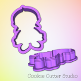 Vampire Boy Cookie Cutter, Halloween Cookie Cutter