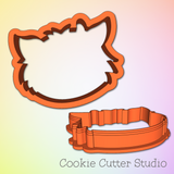 Girl Werewolf Head Cookie Cutters, Halloween Cookie Cutter