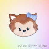 Girl Werewolf Head Cookie Cutters, Halloween Cookie Cutter