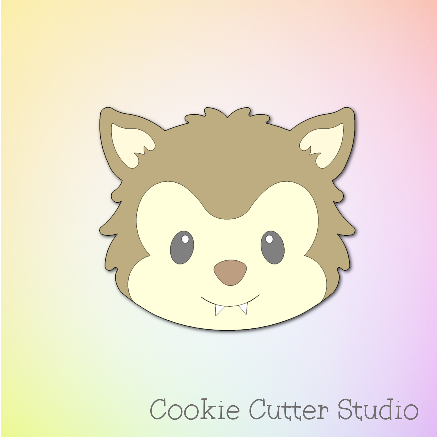 Werewolf Cookie Cutters, Halloween Cookie Cutter