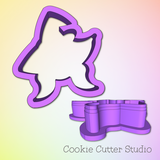 Witch Cookie Cutter, Halloween Cookie Cutters