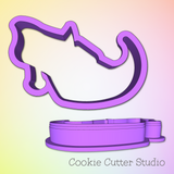 Witch Shoe Cookie Cutter, Halloween Cookie Cutter