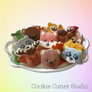 Woodland Animals Cookie Cutters